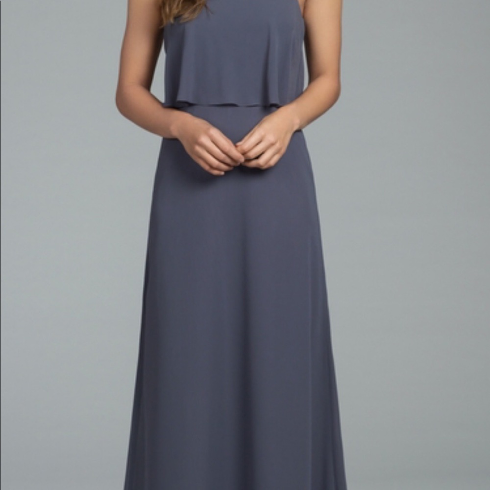 Haley Paige bridesmaids dress-Ivory